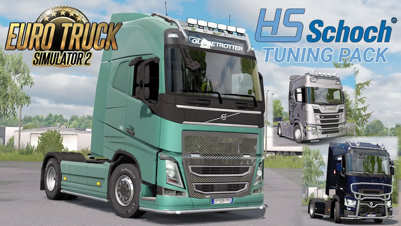 Euro Truck Simulator 2 - HS-Schoch Tuning Pack Download